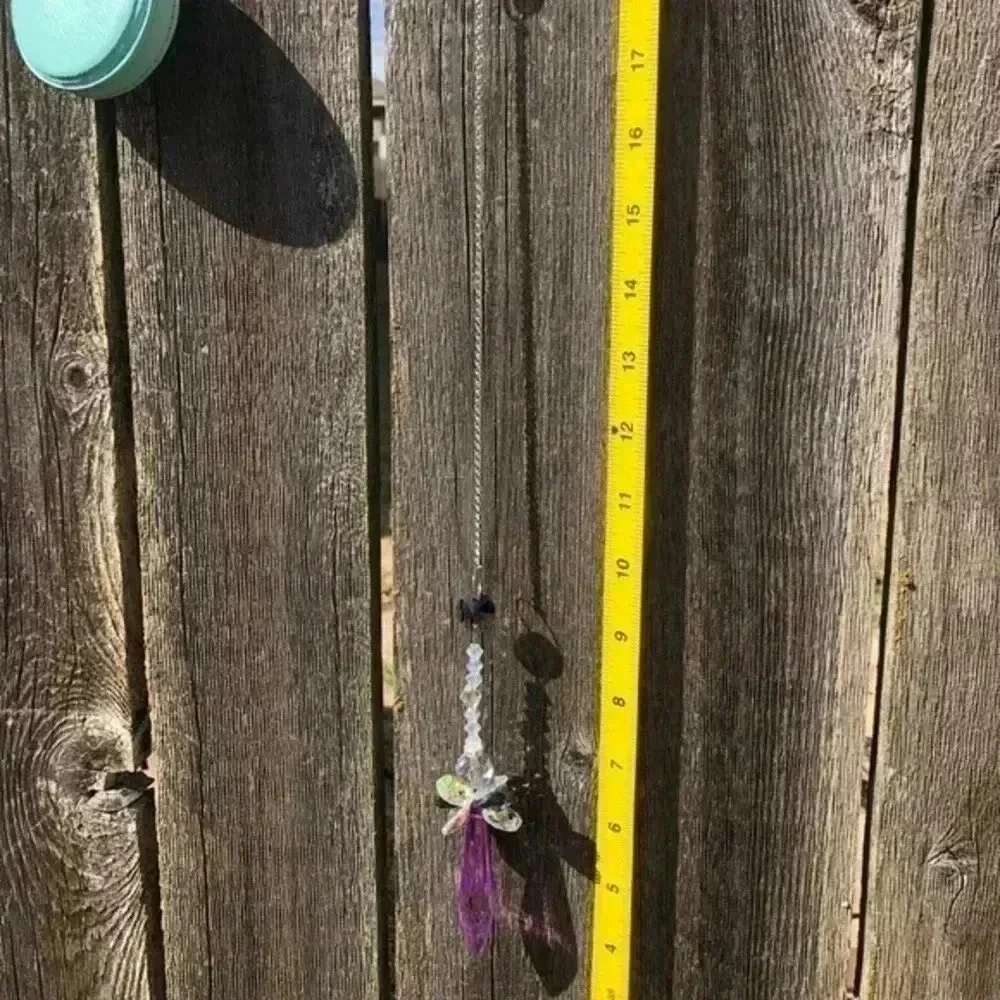 Gorgeous Huge Purple K9 Crystals Suncatcher NWT
